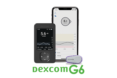 Dexcom G6 real-time CGM System 