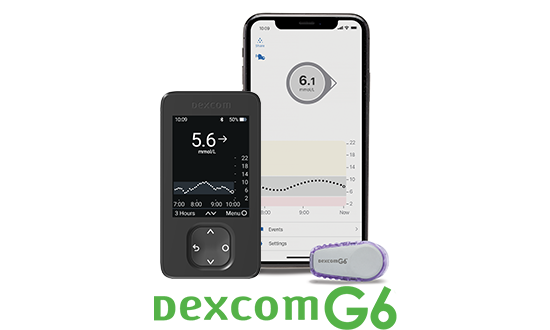 Dexcom G6 real-time CGM System