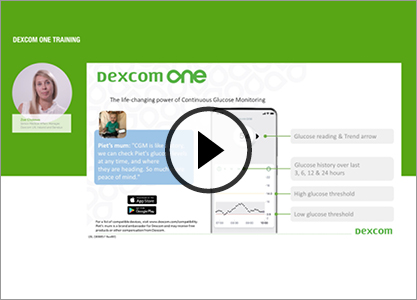 Dexcom ONE - Training for HCP’s